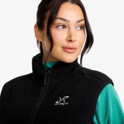 Canyon Full-zip Pile Fleece Vest Damen Black