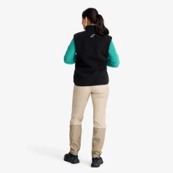 Canyon Full-zip Pile Fleece Vest Damen Black