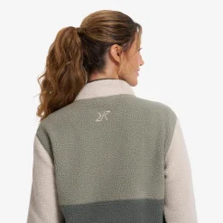 Canyon Half-zip Pile Fleece Damen Peyote/Shadow Green