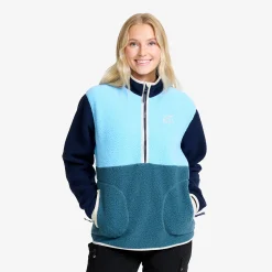 Canyon Half-zip Pile Fleece Damen Navy/Alaskan Blue