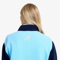 Canyon Half-zip Pile Fleece Damen Navy/Alaskan Blue