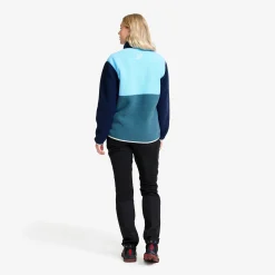 Canyon Half-zip Pile Fleece Damen Navy/Alaskan Blue