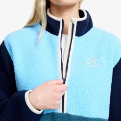 Canyon Half-zip Pile Fleece Damen Navy/Alaskan Blue