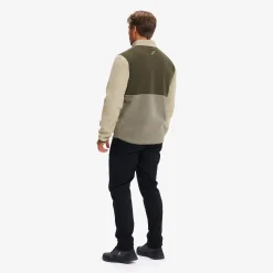 Canyon Half-zip Pile Fleece Herren Grape Leaf/Eucalyptus