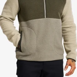 Canyon Half-zip Pile Fleece Herren Grape Leaf/Eucalyptus