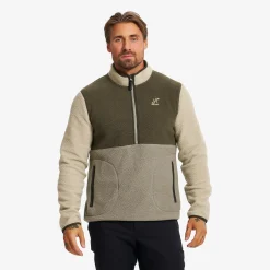 Canyon Half-zip Pile Fleece Herren Grape Leaf/Eucalyptus