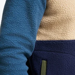Canyon Half-zip Pile Fleece Herren Orion Blue/Safari Beige