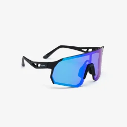Castor Polarized Sports Sunglasses Black/Green Blue