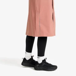 Cloud 3L Long Shell Parka Damen Pink Wood