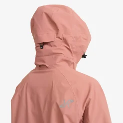 Cloud 3L Long Shell Parka Damen Pink Wood