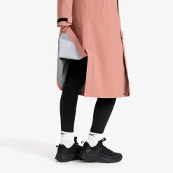 Cloud 3L Long Shell Parka Damen Pink Wood