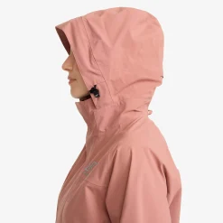 Cloud 3L Long Shell Parka Damen Pink Wood
