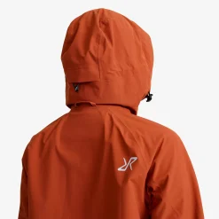Cloud 3L Long Shell Parka Damen Rusty Orange