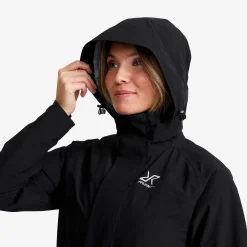 Cloud 3L Long Shell Parka Damen Black