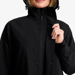 Cloud 3L Long Shell Parka Damen Black