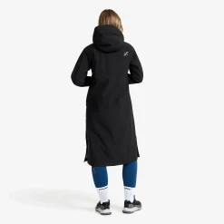 Cloud 3L Long Shell Parka Damen Black