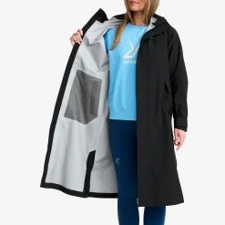 Cloud 3L Long Shell Parka Damen Black