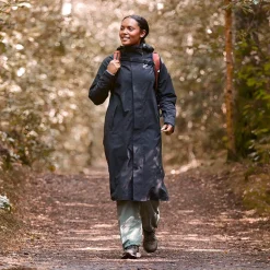 Cloud 3L Long Shell Parka Damen Black