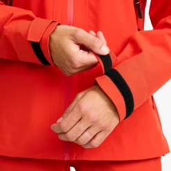 Cloud 3L Shell Jacket Damen Aurora Red