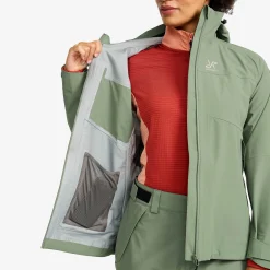 Cloud 3L Shell Jacket Damen Dusty Green