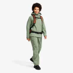 Cloud 3L Shell Jacket Damen Dusty Green