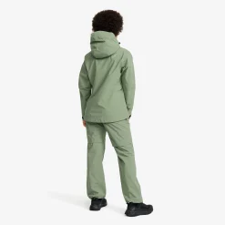Cloud 3L Shell Jacket Damen Dusty Green