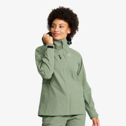 Cloud 3L Shell Jacket Damen Dusty Green