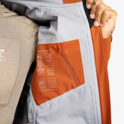 Cloud 3L Shell Jacket Herren Terracotta Brown