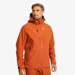 Cloud 3L Shell Jacket Herren Terracotta Brown
