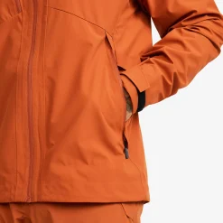 Cloud 3L Shell Jacket Herren Terracotta Brown