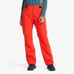 Cloud 3L Shell Pants Damen Aurora Red