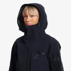 Cyclone Long 3L Jacket Damen Black