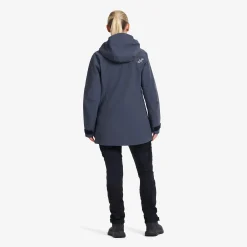 Cyclone Long 3L Jacket Damen India Ink