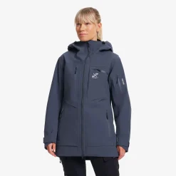 Cyclone Long 3L Jacket Damen India Ink