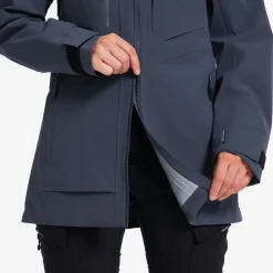 Cyclone Long 3L Jacket Damen India Ink