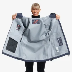 Cyclone Long 3L Jacket Damen India Ink