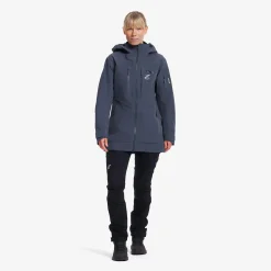 Cyclone Long 3L Jacket Damen India Ink