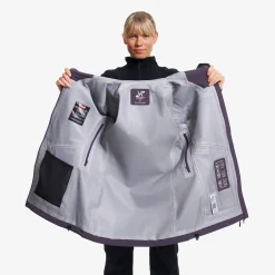 Cyclone Long 3L Jacket Damen Nightshade