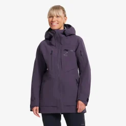 Cyclone Long 3L Jacket Damen Nightshade