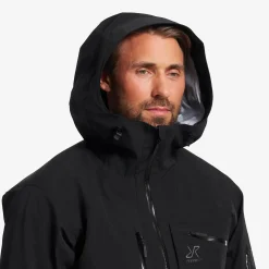 Cyclone Long 3L Jacket Herren Black