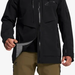 Cyclone Long 3L Jacket Herren Black