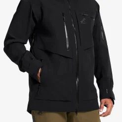 Cyclone Long 3L Jacket Herren Black