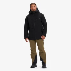 Cyclone Long 3L Jacket Herren Black