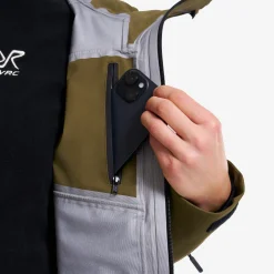 Cyclone 3L Shell Jacket Damen Dark Olive