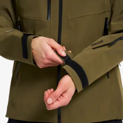 Cyclone 3L Shell Jacket Damen Dark Olive