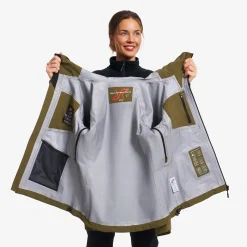 Cyclone 3L Shell Jacket Damen Dark Olive