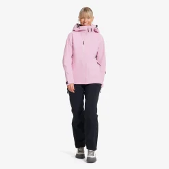Cyclone 3L Shell Jacket Damen Pink Mist