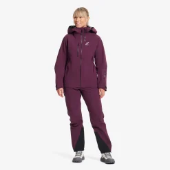 Cyclone 3L Shell Jacket Damen Winetasting