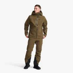 Cyclone 3L Shell Jacket Herren Dark Olive
