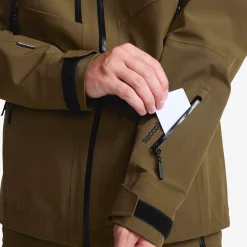 Cyclone 3L Shell Jacket Herren Dark Olive
